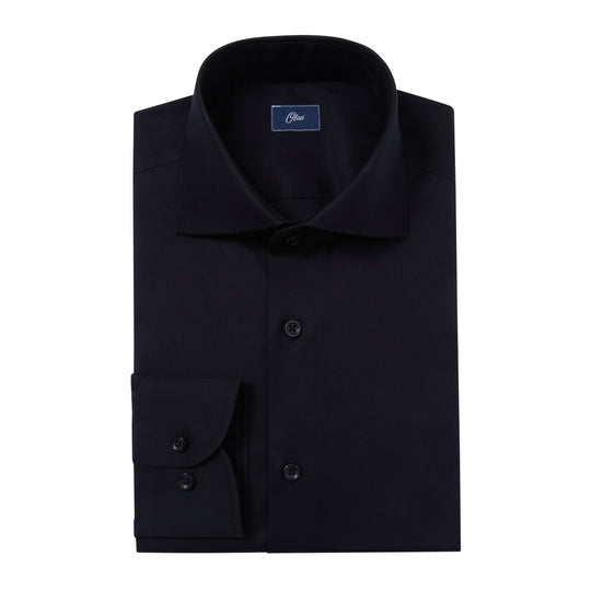 Brantley Black Twill Non-Iron Shirt