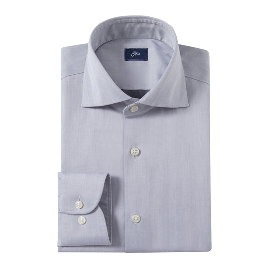 Van Patten Gray Herringbone Lucious Non-Iron Shirt