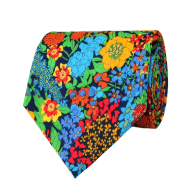 Amazonian Jungle Floral Necktie