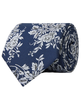 Aomori Winter Bloom Tie