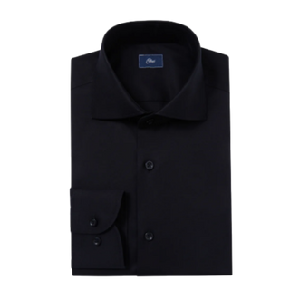 Brantley Black Twill Non-Iron Shirt