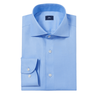 Mannheim Blue Stripe Lucious Non-Iron Shirt